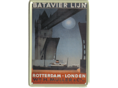 Batavierlijn, Rotterdam-Londen