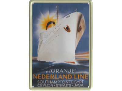 Nederland Line,ms "Oranje"